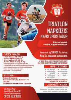 Lehet még jelentkezni a fehérvári triatlonos táborba